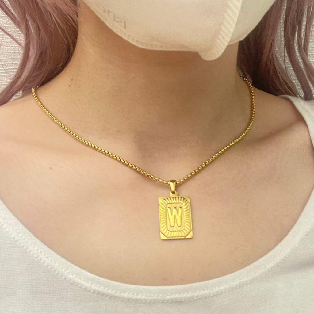 STN-65152 W ステンレス製ネックレス