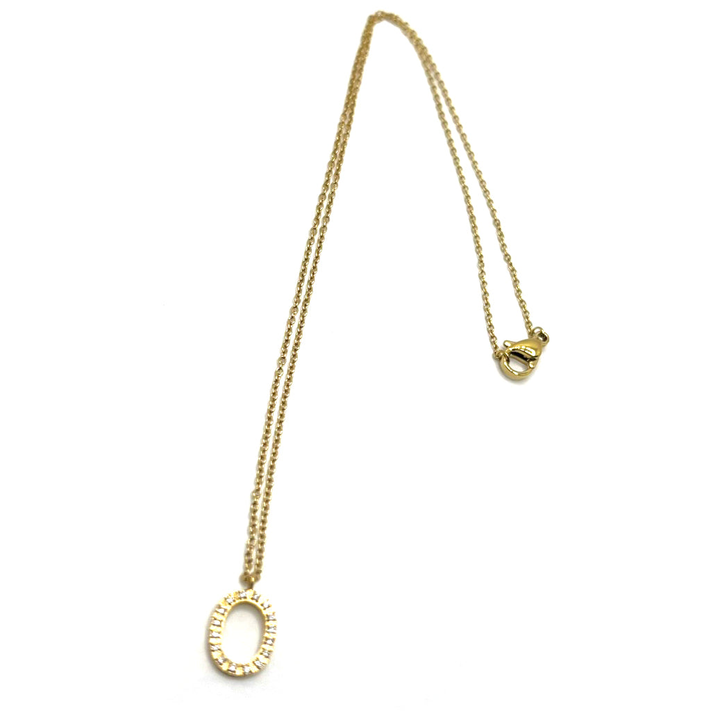 STN-65184 O ステンレス製ネックレス