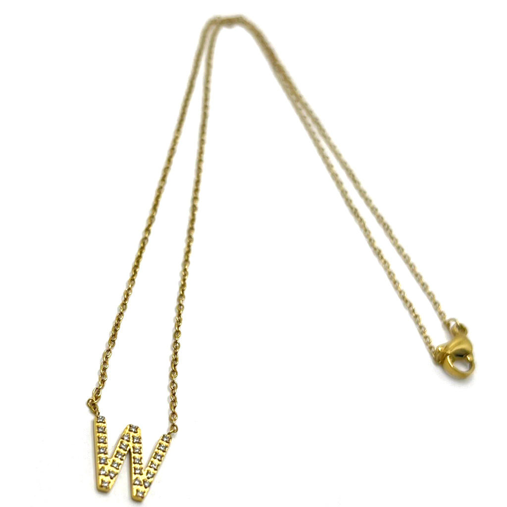 STN-65184 W ステンレス製ネックレス