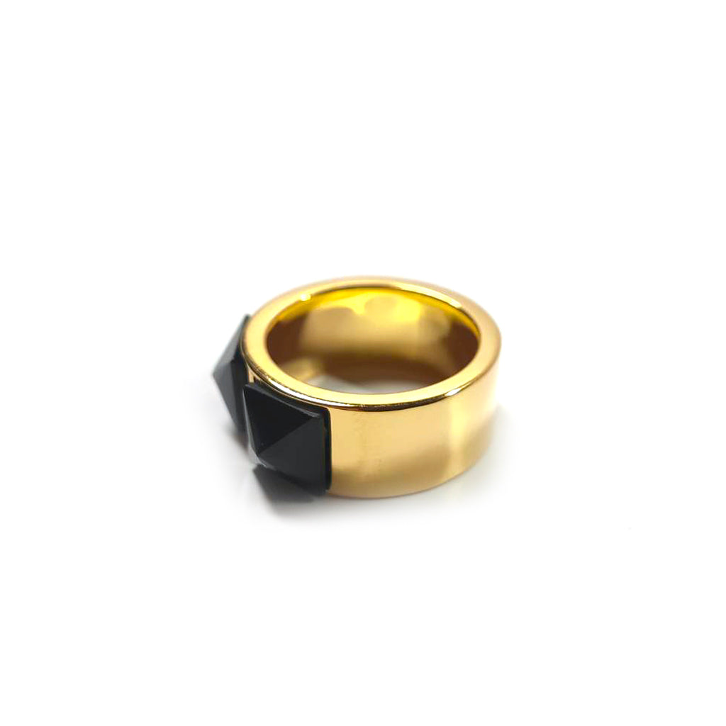 BFR-10017 Three Studded Onyx