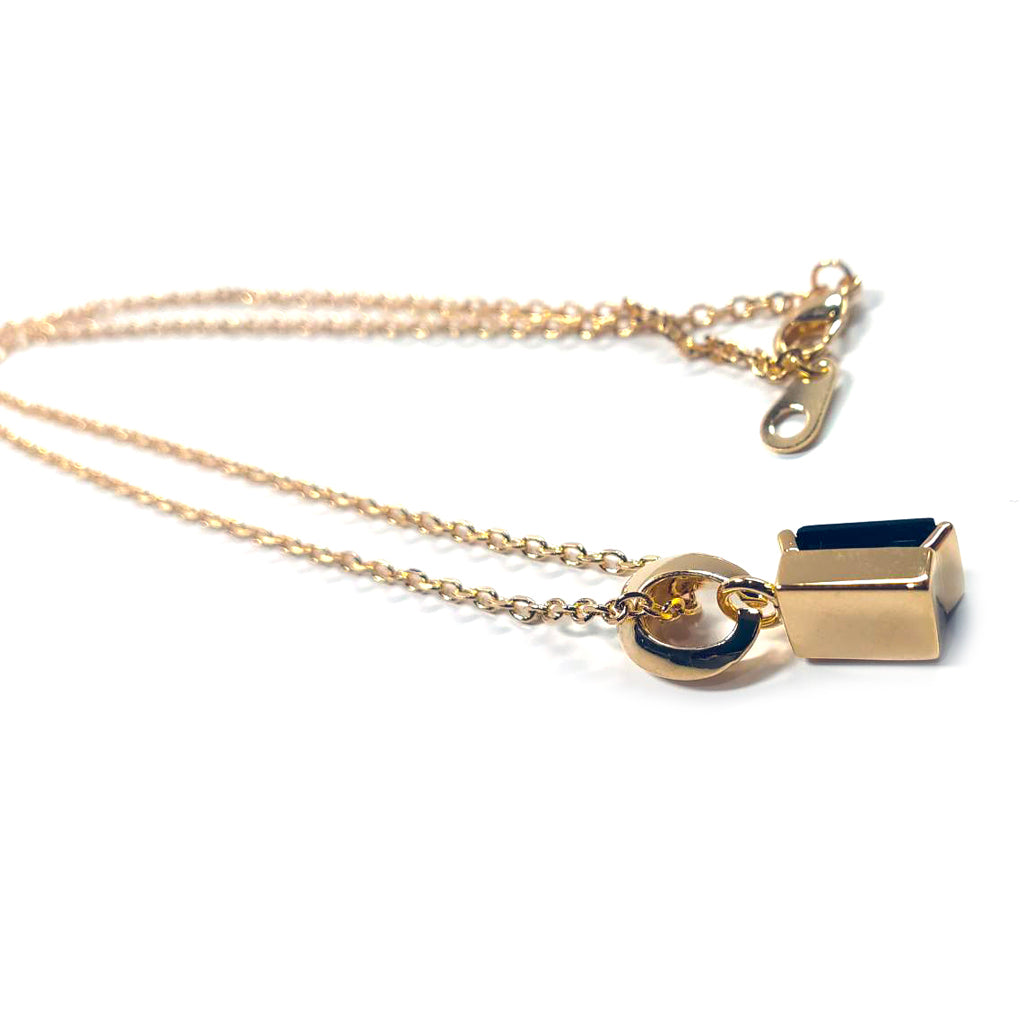 BFP-63040 Casual Onyx Necklace