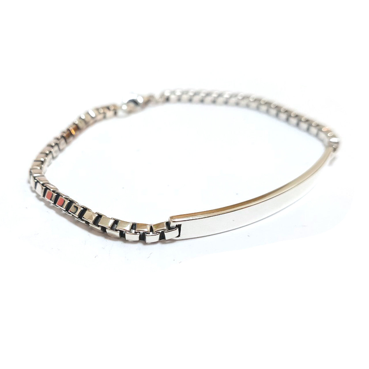 THB-69978 [Box Chain Bar Bracelet]