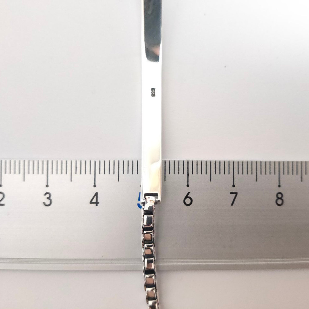 THB-69978 [Box Chain Bar Bracelet]