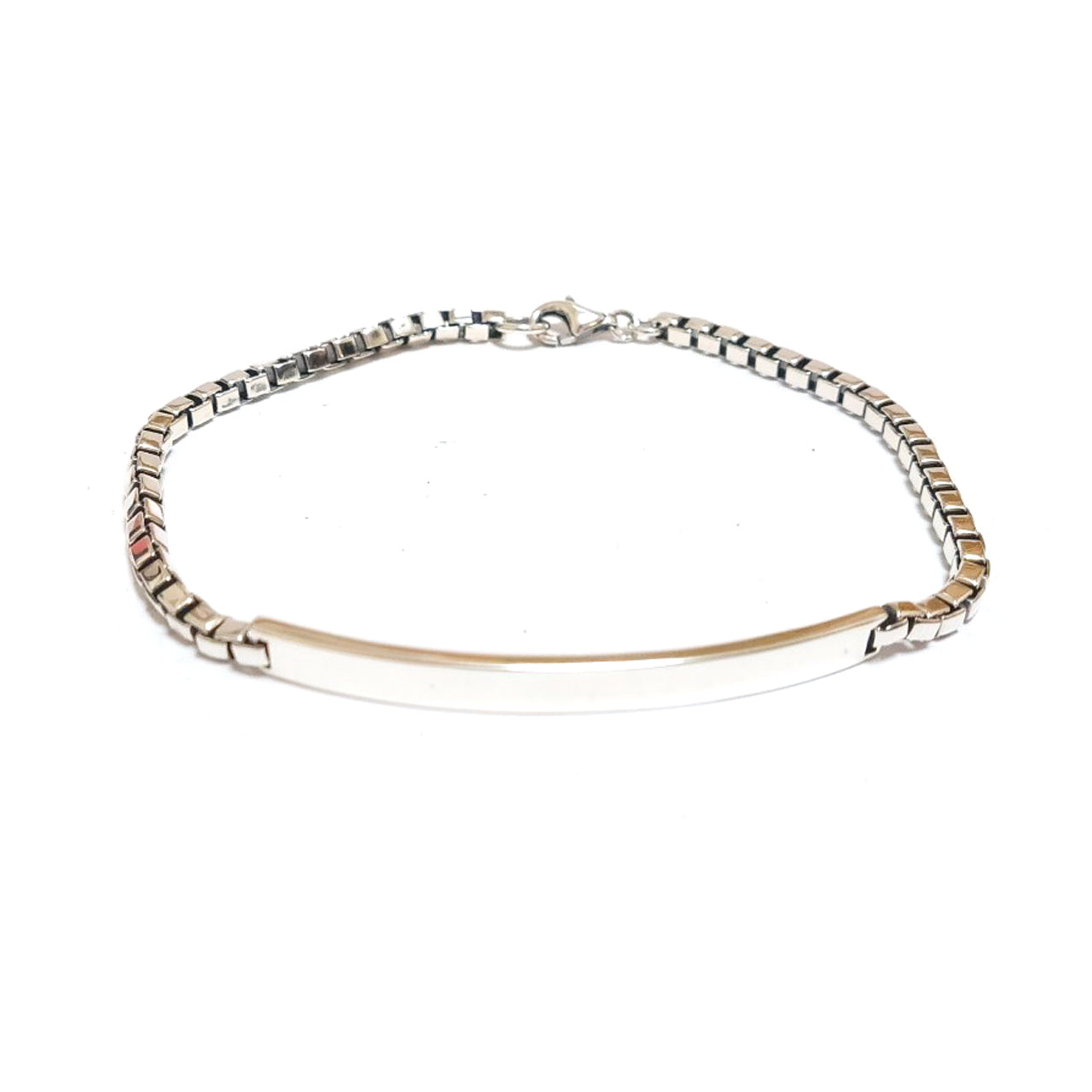 THB-69978 [Box Chain Bar Bracelet]
