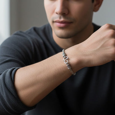 THB-73007 [Sterling Heritage Bracelet]
