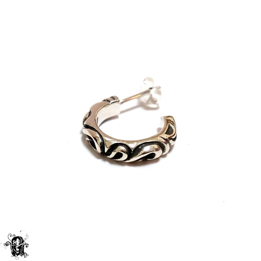 THE-70005 [Silver Crest Hoop]