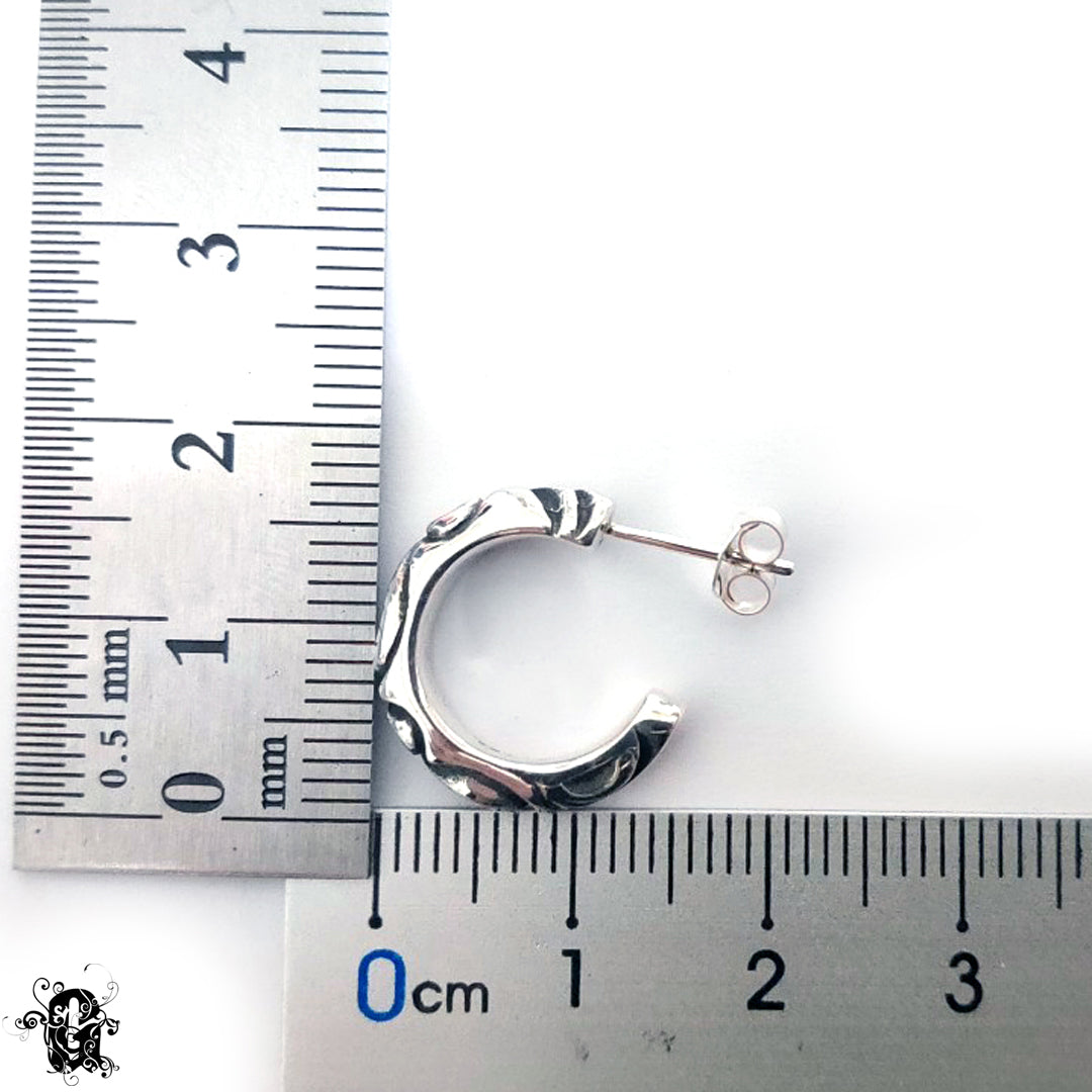 THE-70005 [Silver Crest Hoop]