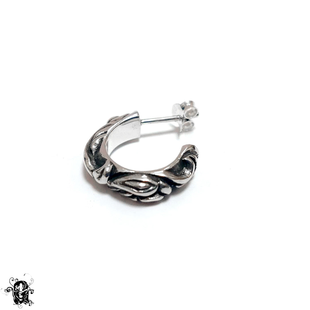 THE-70008 [Sterling Swirl Stud]