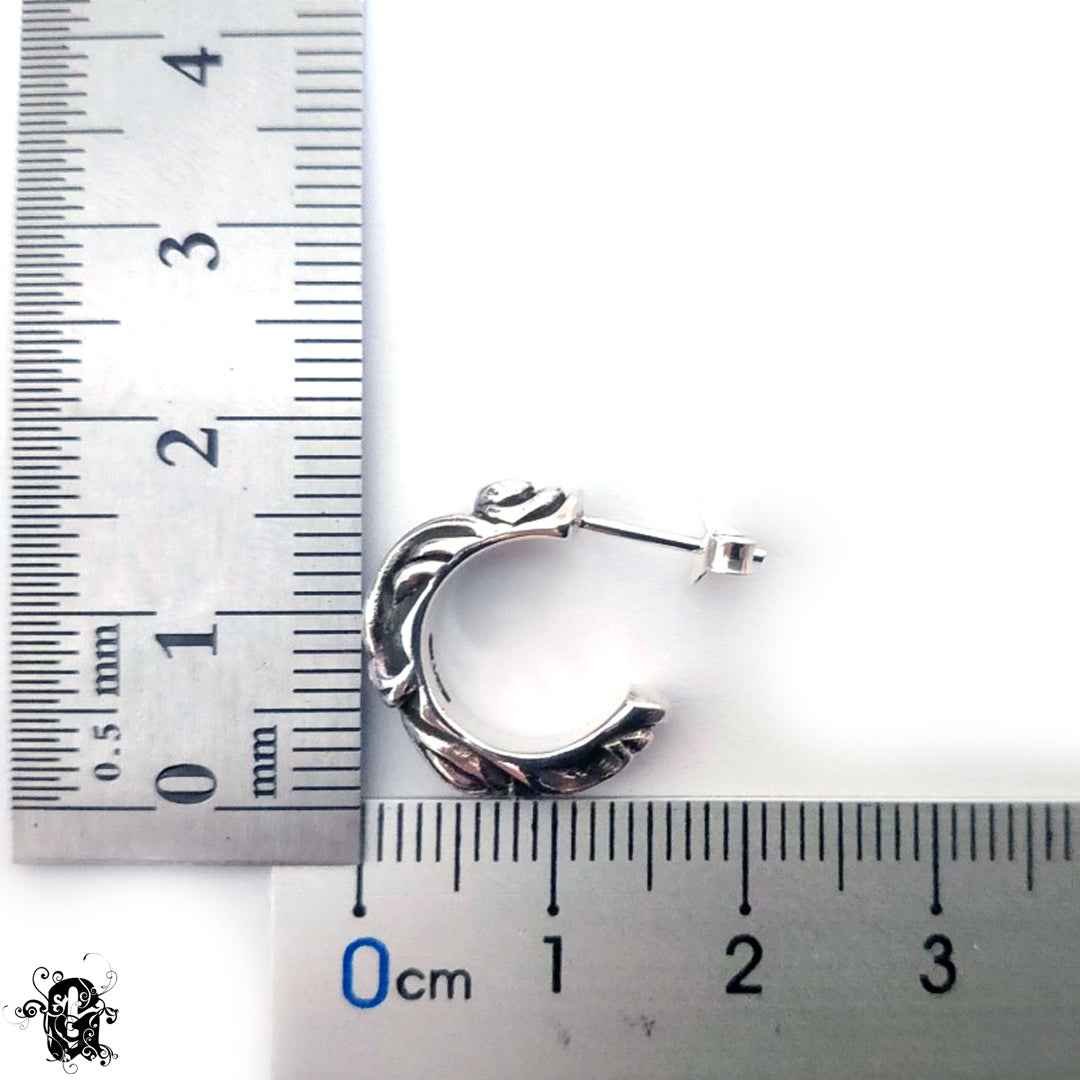 THE-70008 [Sterling Swirl Stud]
