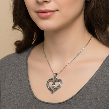 THP-69984 BLT [The Blue Topaz Filigree]