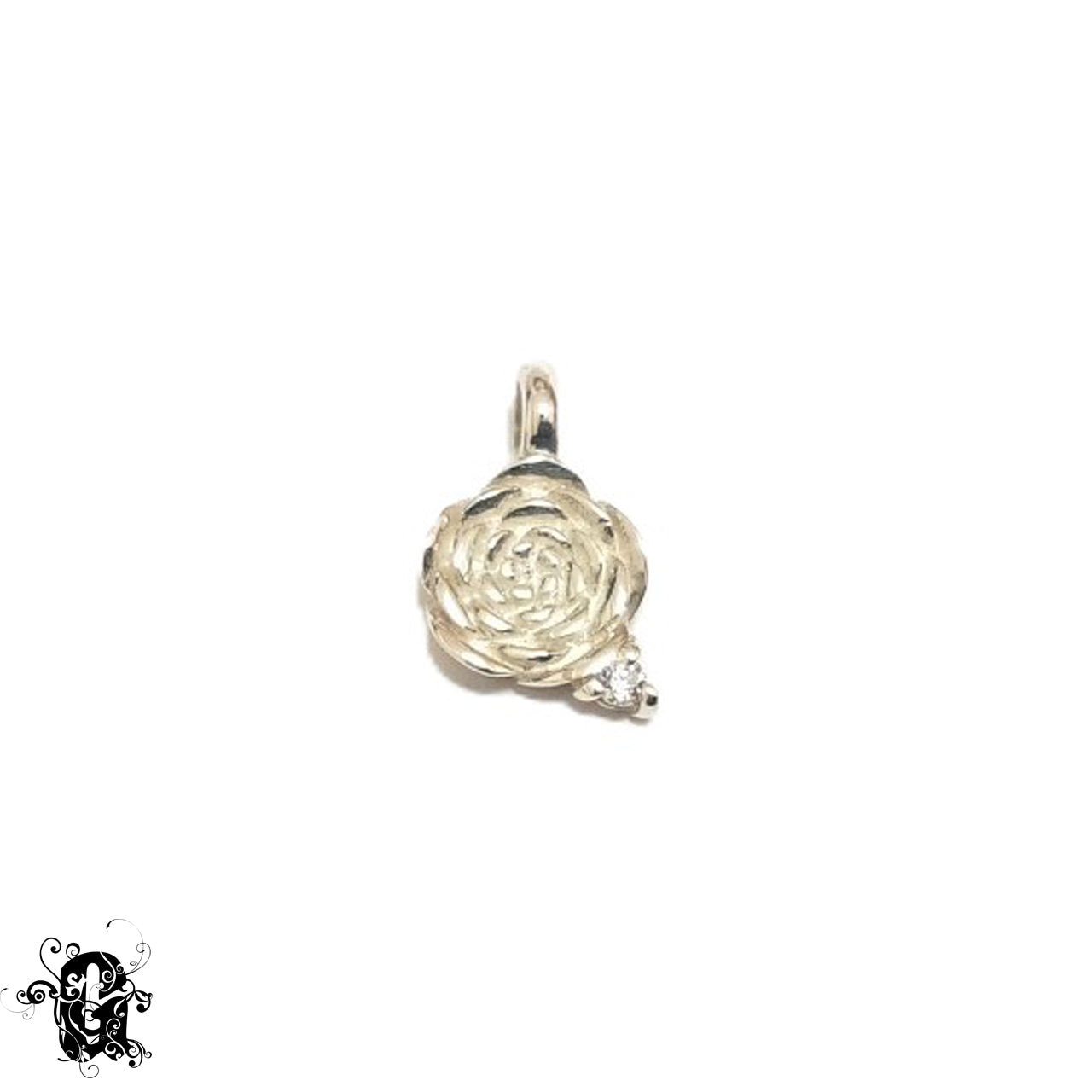 THP-69989 [Silver Solitaire Rose]