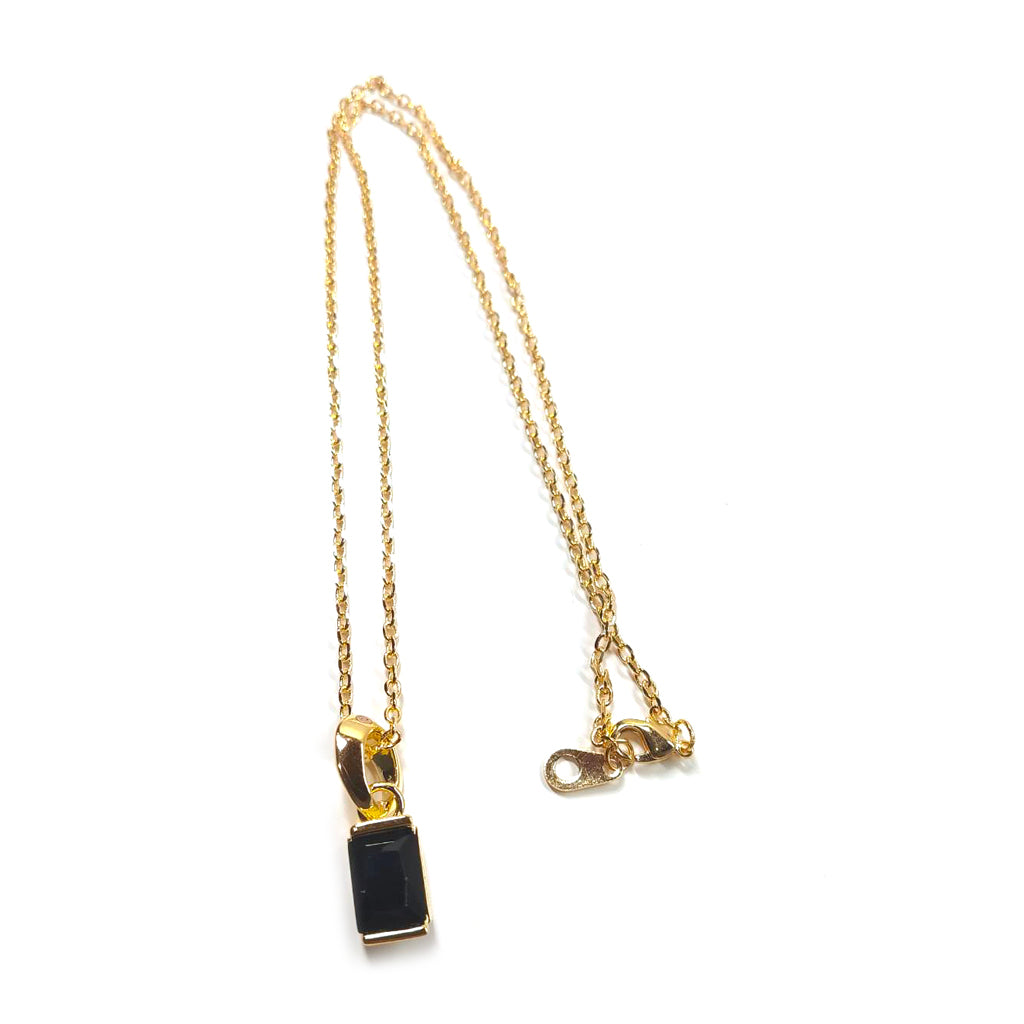 BFP-63040 Casual Onyx Necklace